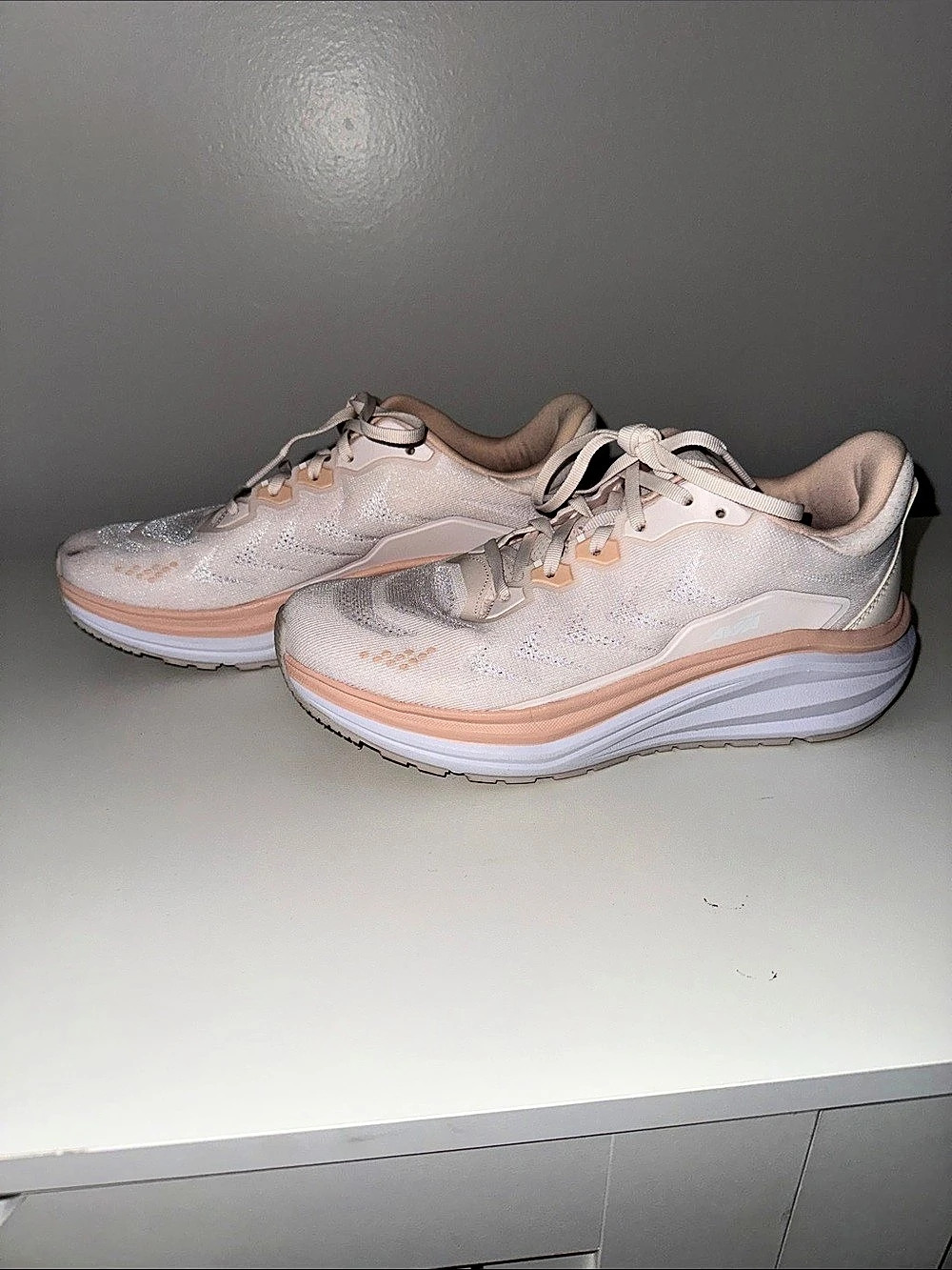 Avia Women's Pink & White Athletic Shoes